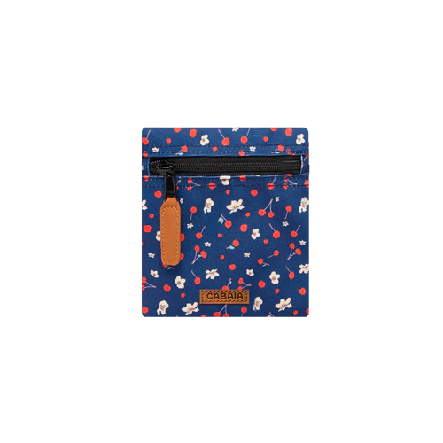 Pochette latérale Zenea Garden bleu marine