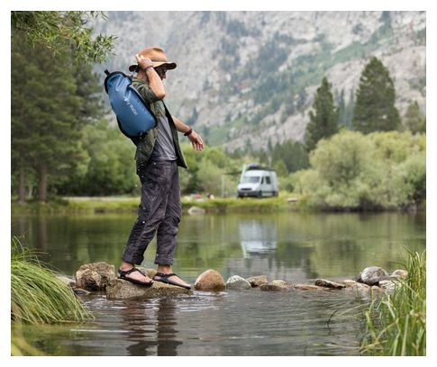 Sac à eau à gravité LifeStraw peak Series LC avec filtre à eau - 8   8 L-Bleu