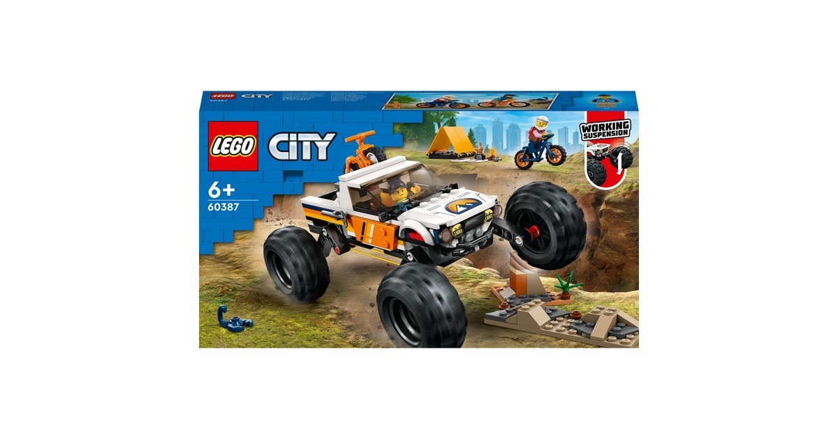 LEGOCity - 4x4 Terreinwagen avonturen Constructiespeelgoed  (60387)
