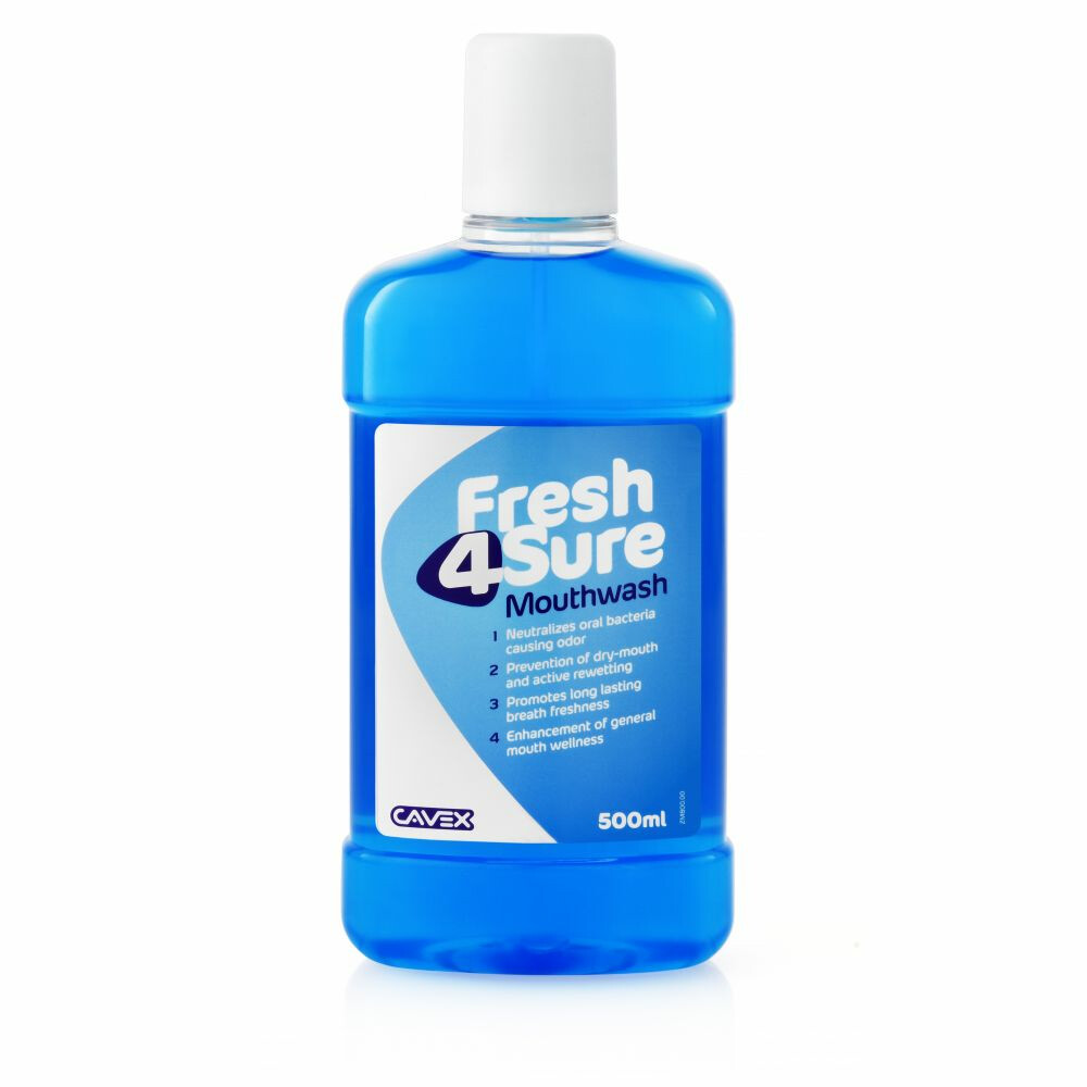 Cavex Fresh4Sure Mondspoelmiddel500 ml