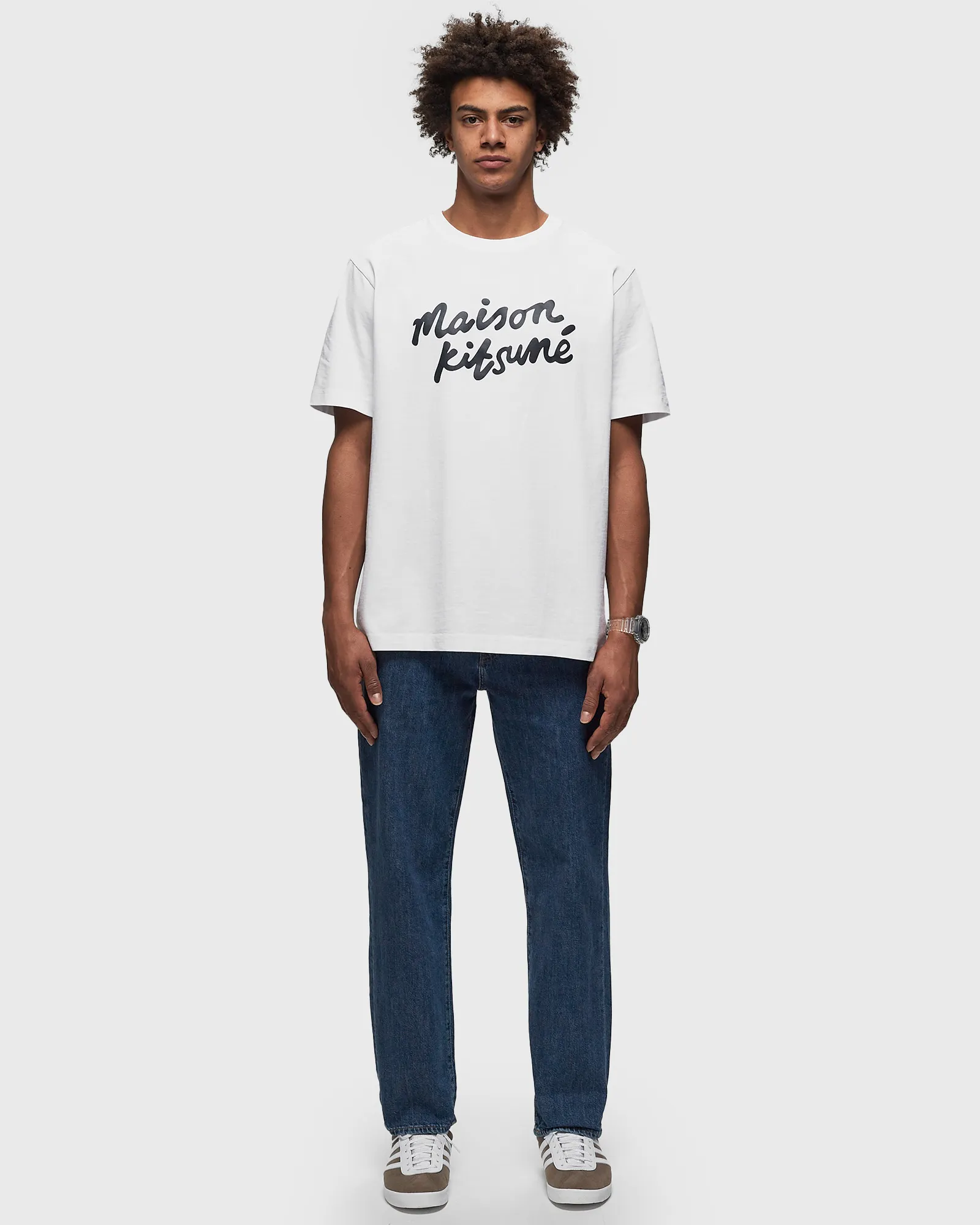 Maison Kitsune MAISON KITSUNE HANDWRITING COMFORT TEE-SHIRT