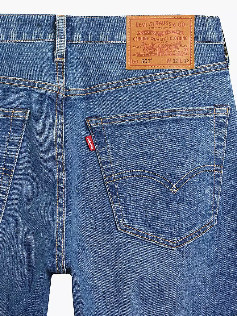LEVI'S® Jeans Straight Fit 501 blau