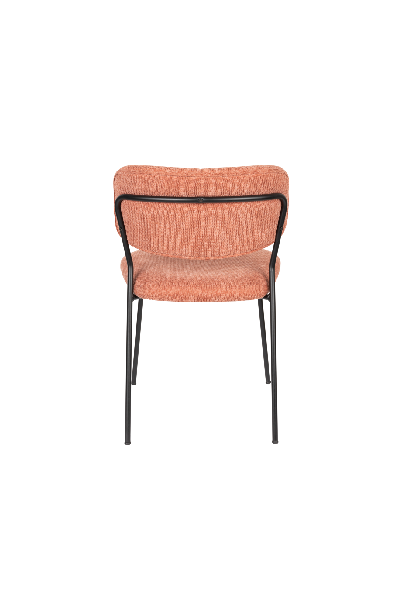 Housecraft living eetkamerstoel Jolien (set van 2) Housecraft living Jolien Eetkamerstoel Zwart/Roze (set van 2)