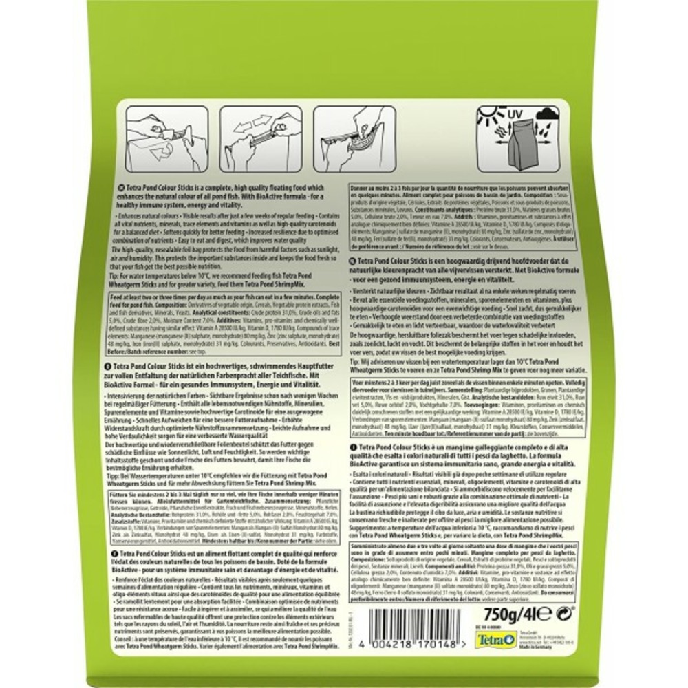 Tetra pond colour sticks 4l