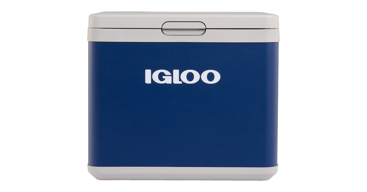 IglooIH45 AC/DC hybride koelbox  (Donkerblauw/wit, 43 liter)