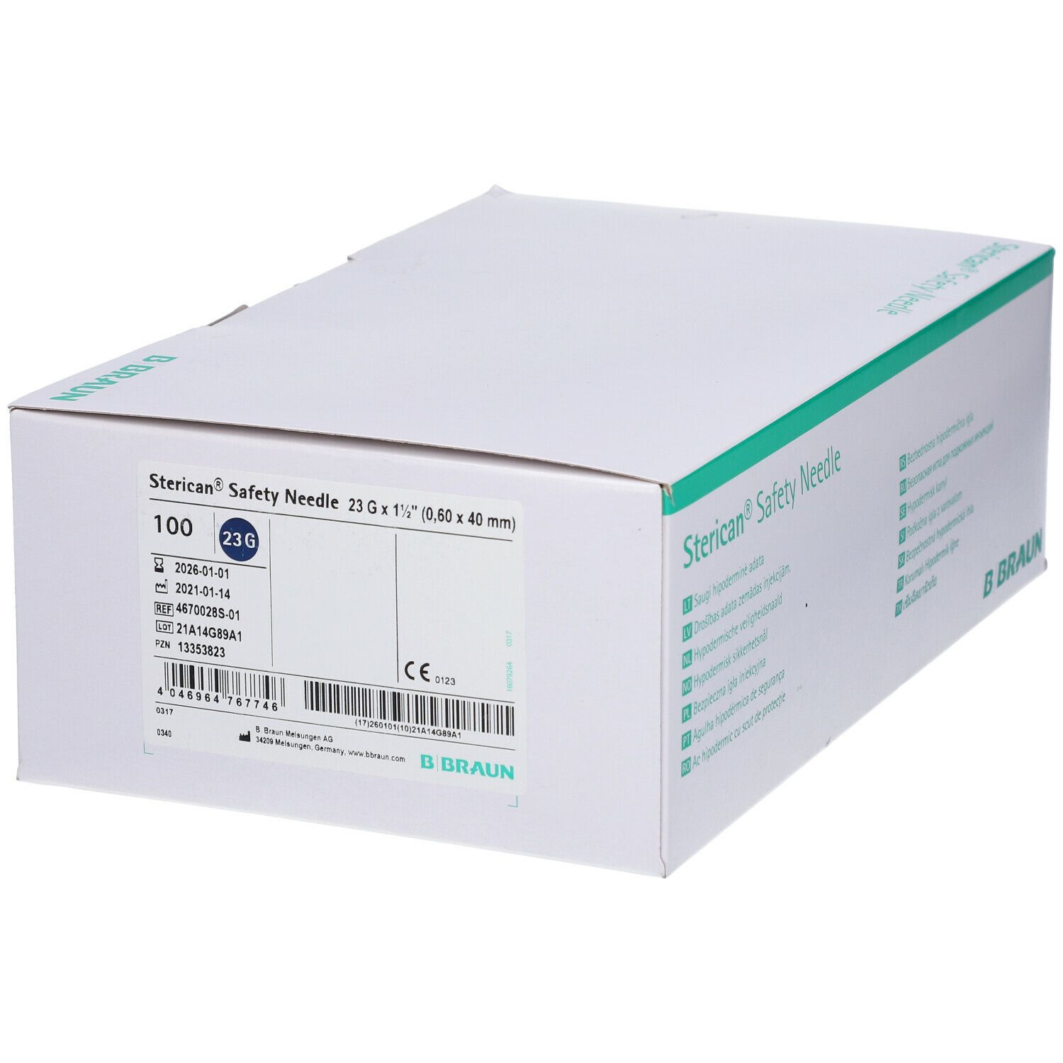 Sterican® Safety Kanülen 23G 0,6 x 40 mm