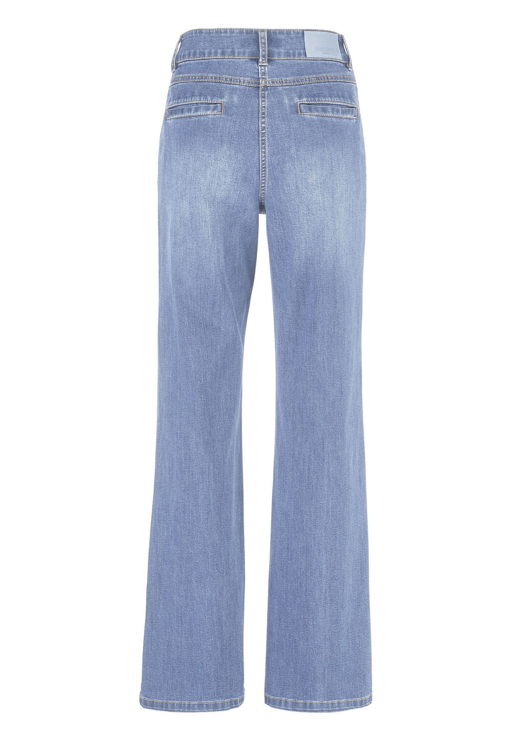 Jeans mit Bundfalten