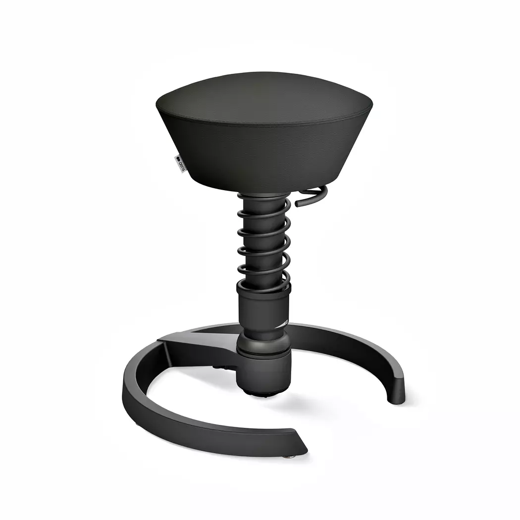 3D-Aktiv-Bürostuhl Swopper, Lederoptik