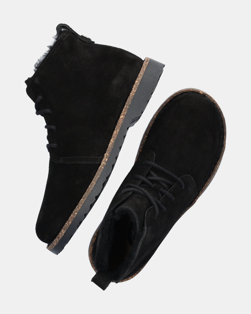Birkenstock Uppsala Mid Shearling Veterboots  - zwart