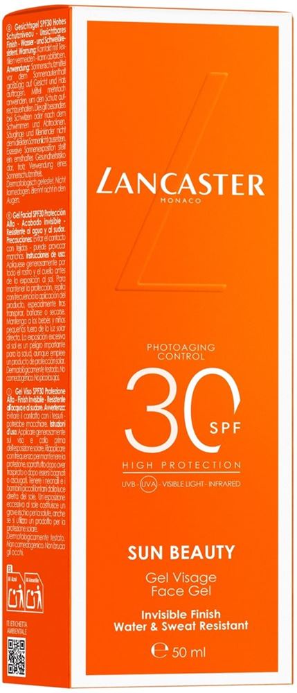Lancaster Face Gel Sun Protection Factor 30<br>50 ml