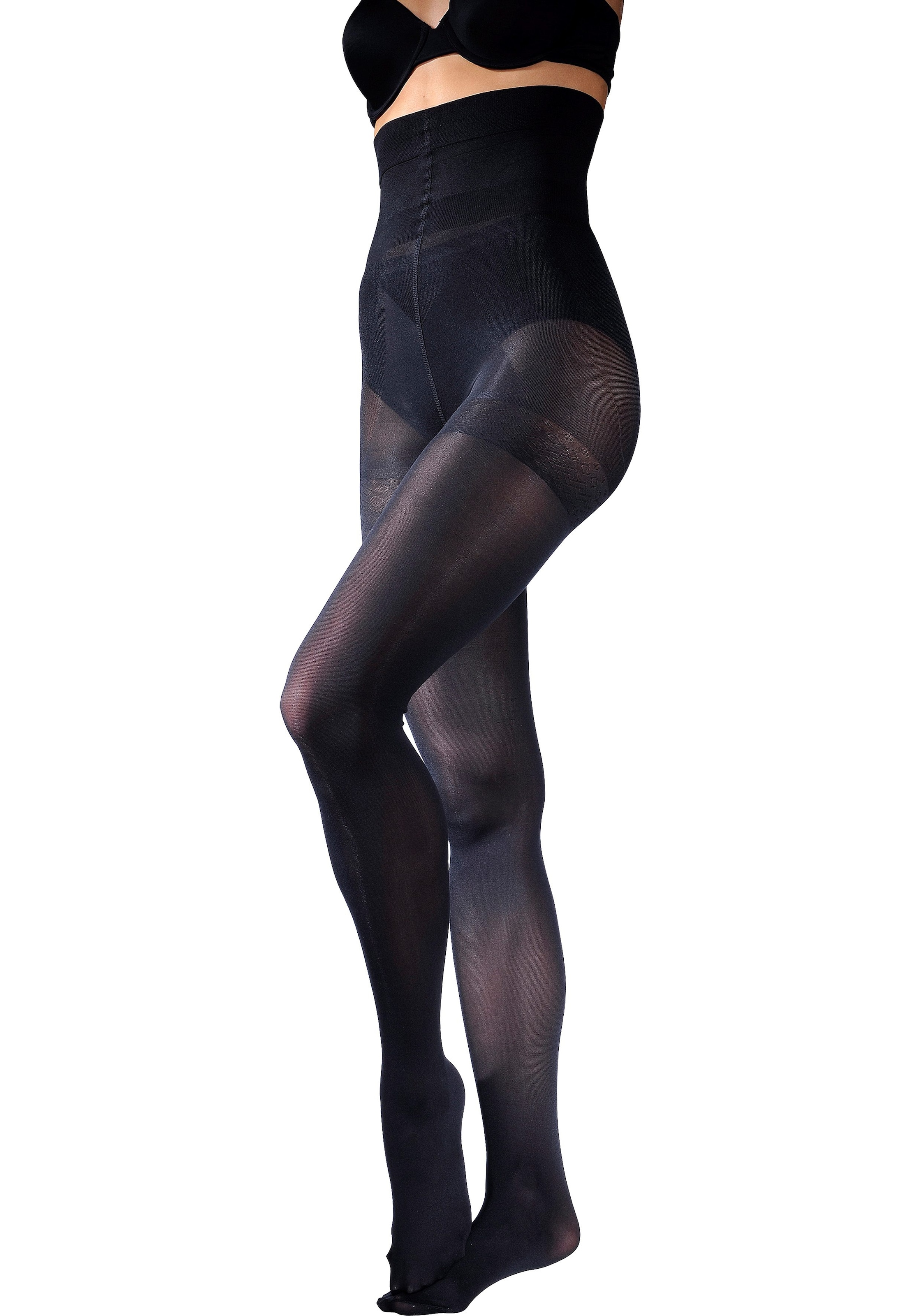LASCANA Feinstrumpfhose 40 2 Stk. tlg. Bodyshaper mit extrahohem Bund
