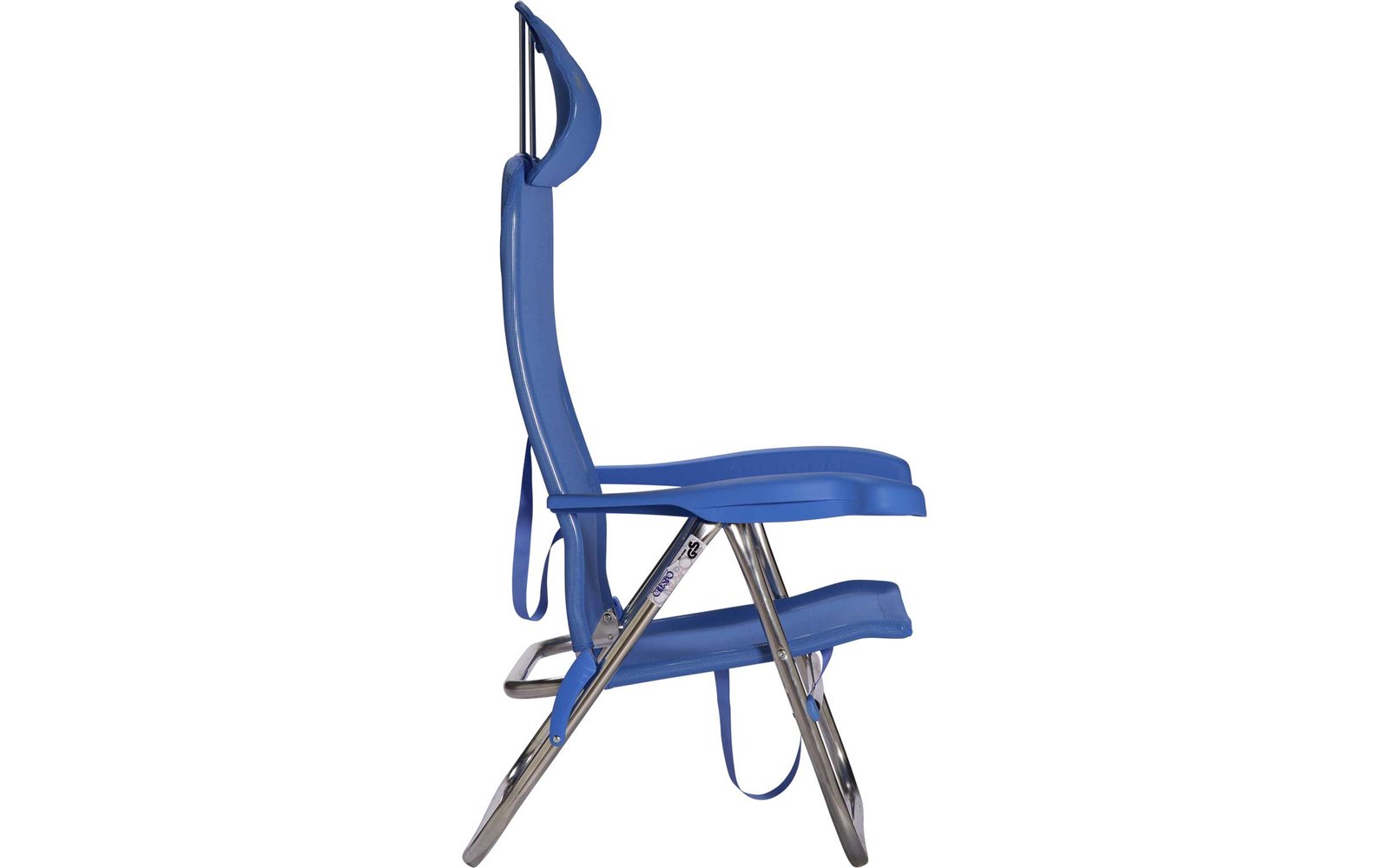 Crespo AL-205 Compact Beach Chair Strandstuhl grau