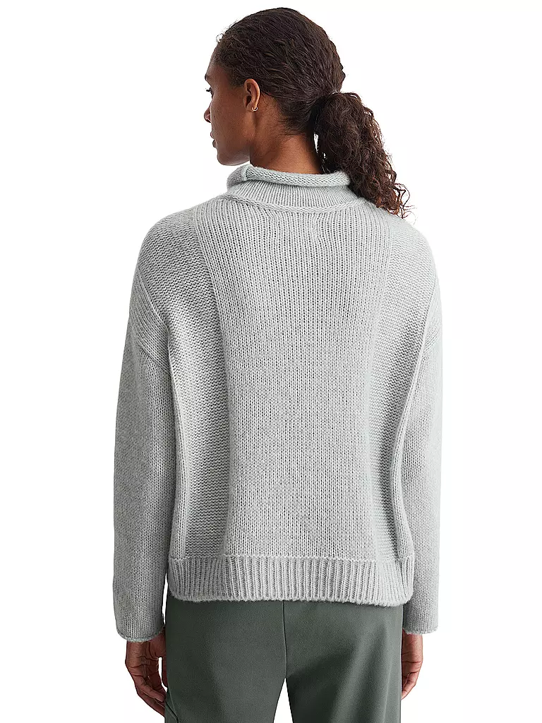 MARC O'POLO Rollkragenpullover  hellblau