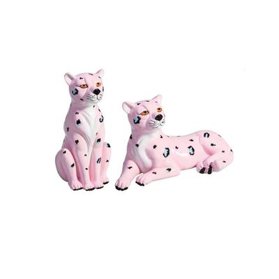 Tirelire Smile Be a cheetah - rose - 2 modèles disponibles