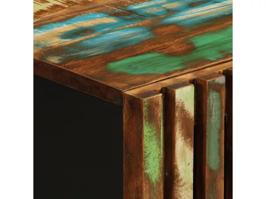 Buffet 90x34x75 cm bois d'acacia massif