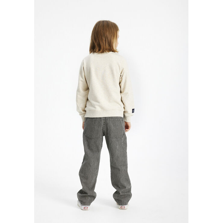 The New TNLeonel Sweatshirt Oatmeal melange