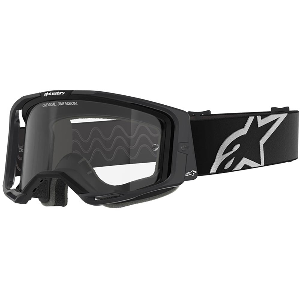 Alpinestars - Masque Vision 8 Corp Noir / Blanc / Transparent