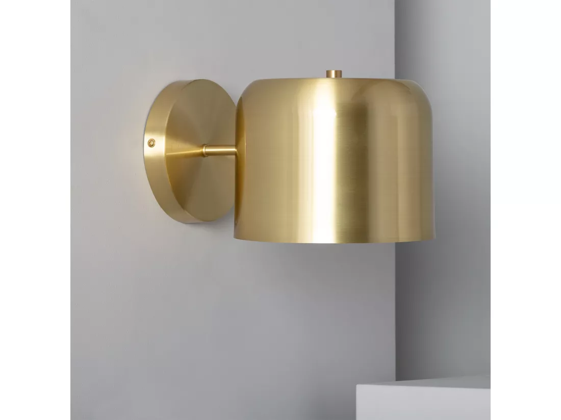 Lampe Murale Métal Bedourie Doré