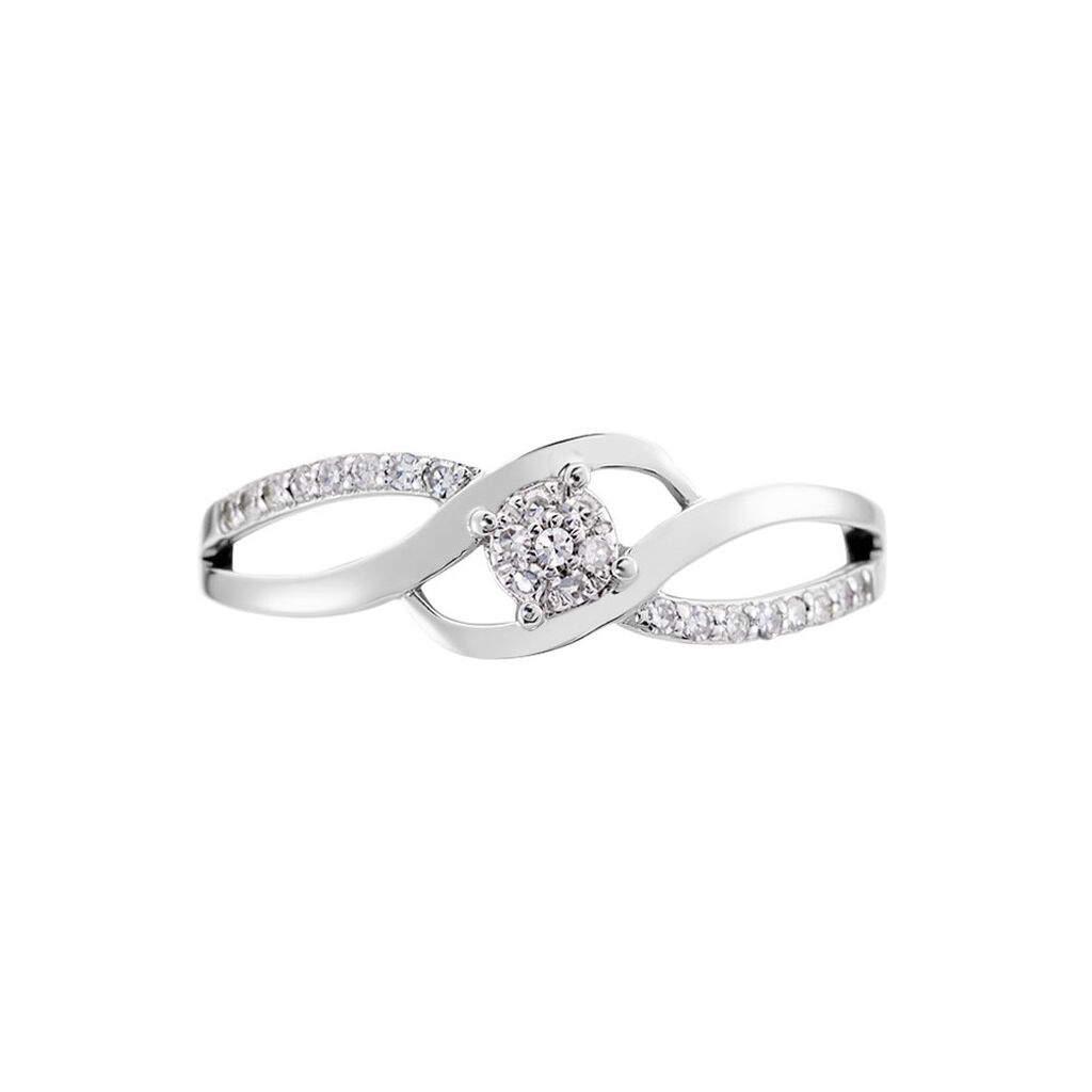 Bague Or Blanc Charlotta Diamant