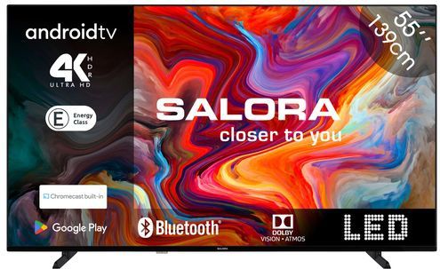 Salora - SMART55TV - Smart TV - 55 Inch - 4K - LED