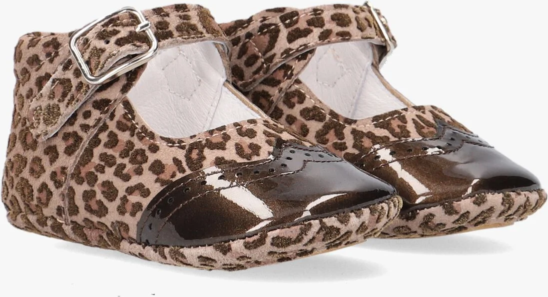 BEBERLIS cognac beberlis babyschoenen caddo