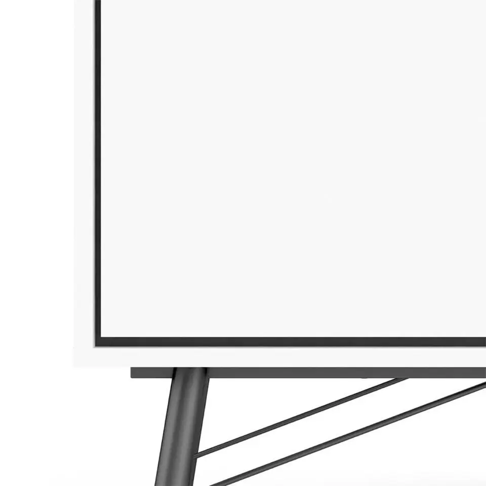 Hioshop Rye dressoir 1 deur- 2 lades mat wit