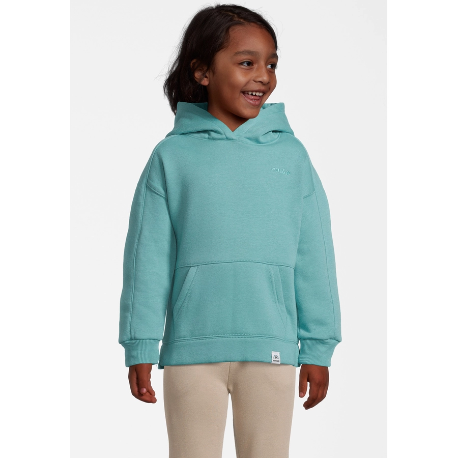 New Life Hoodie Kapuzenpullover türkis