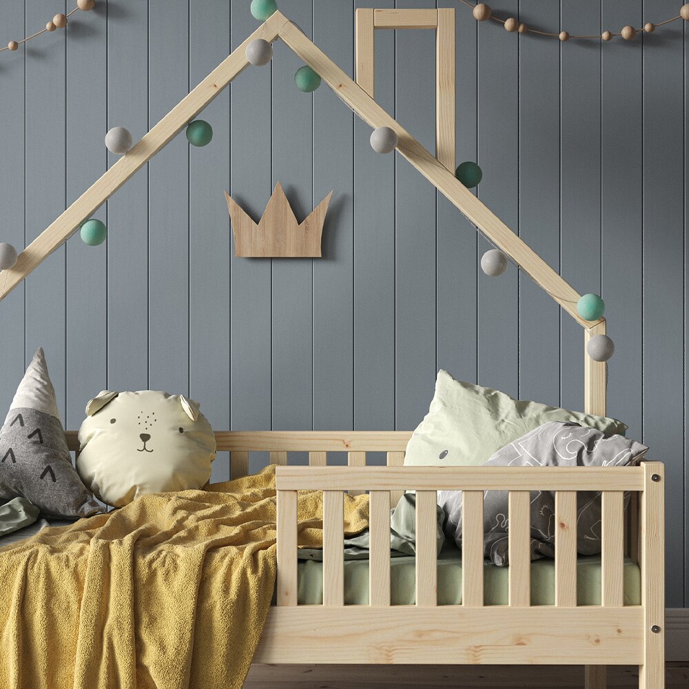 VitaliSpa Hausbett Kinderbett Spielbett Noemi 70x140cm Schubladen Rausfallschutz