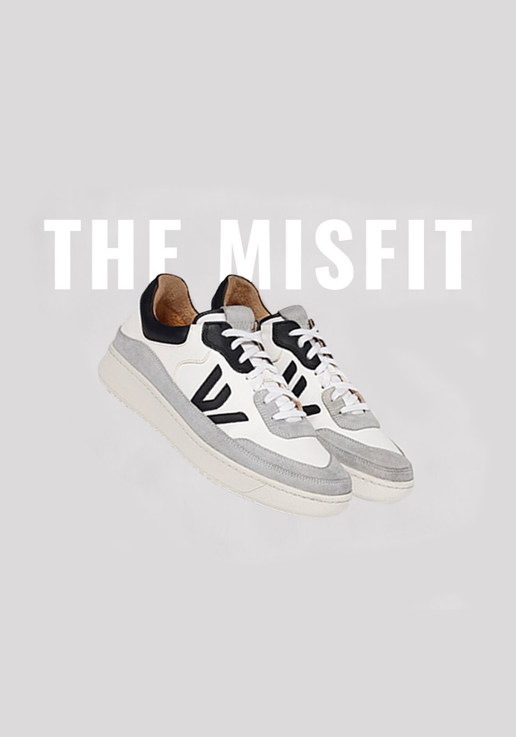 Wayz Sneaker The Misfit White Grey Black