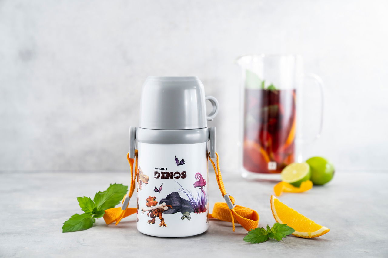 ZWILLING Thermoflasche mit Becher DINOS