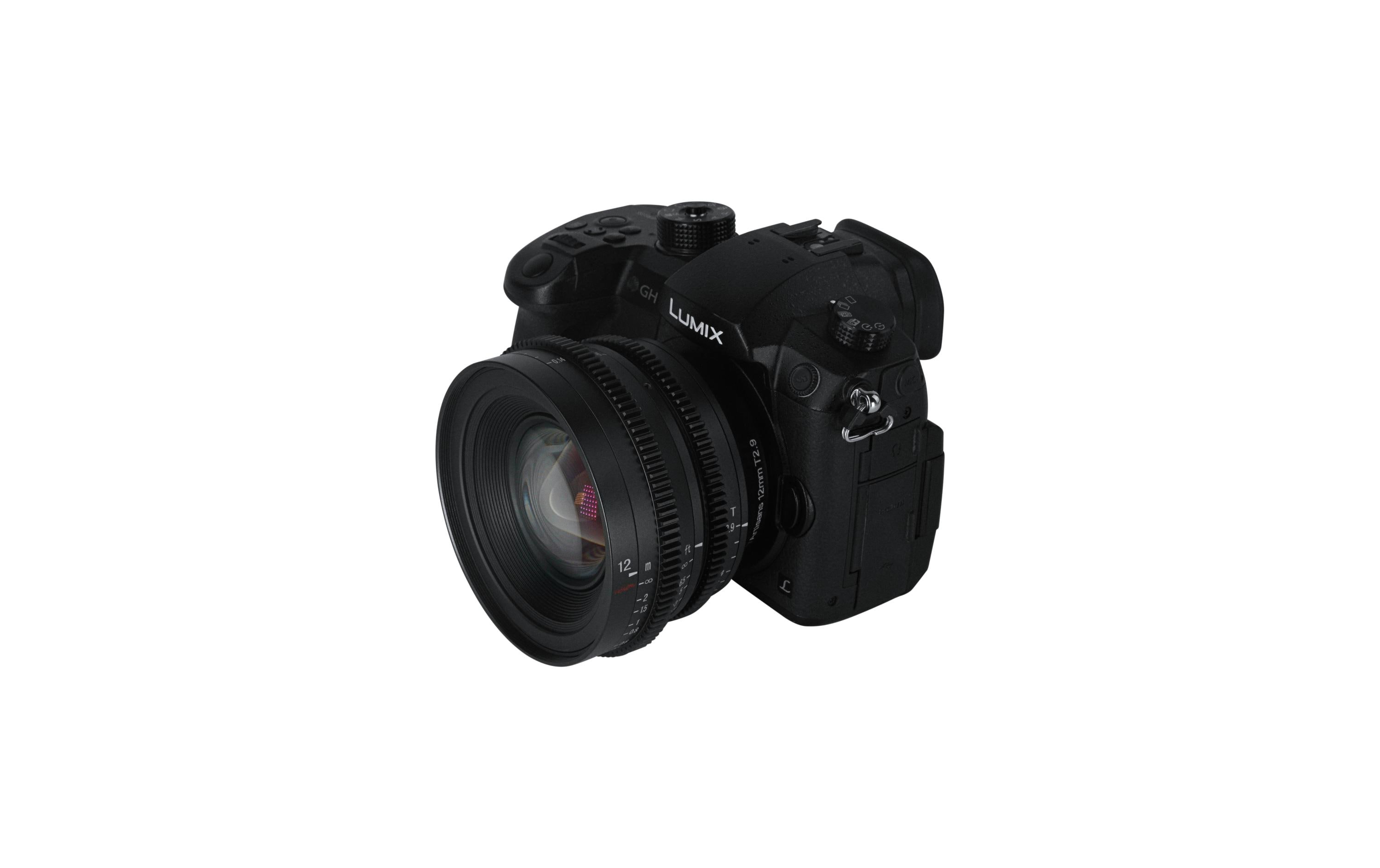 Festbrennweite 12mm T/2.9 – MFT<br>Scharfe, kompakte und robuste Weitwinkel-Festbrennweite