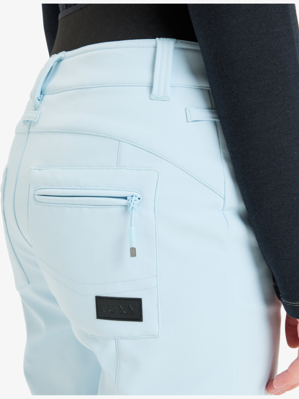 Rising High Pantalon de snow technique Bleu Femme