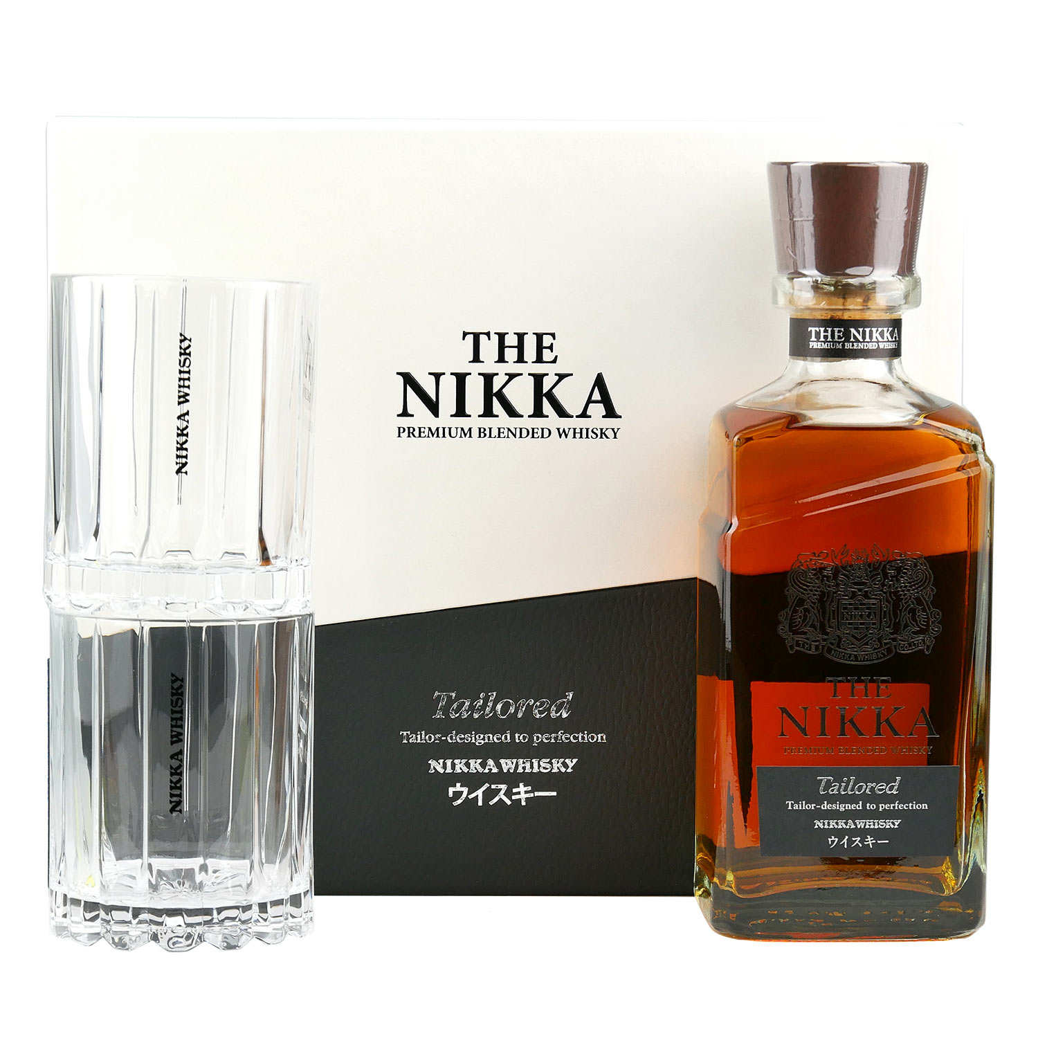 Coffret cadeau 2 verres whisky The Nikka Tailored 43%