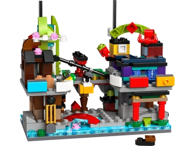 LEGO Micro NINJAGO® stadsmarkten (40706)