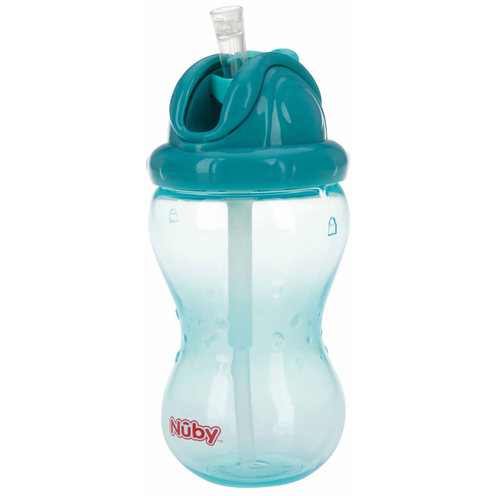 Nûby flip it antilekbeker 360ml groen