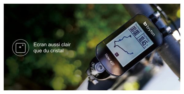 BRYTON Compteur GPS Rider 420T   Ceinture Cardio/Capteur Cadence