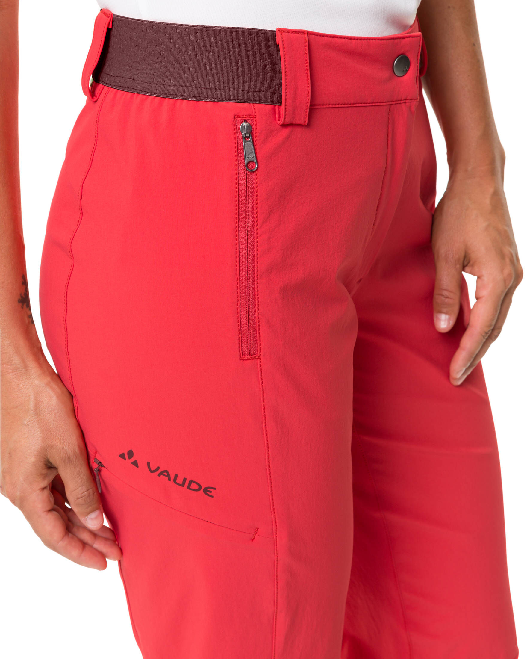 VAUDE| Damen Wanderhose WO FARLEY STRETCH CAPRI III, DUSTY