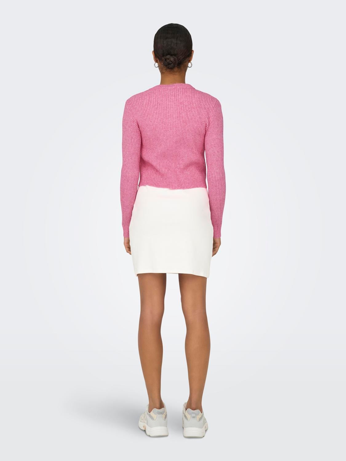ONLKATIA Strickjacke Carmine Rose