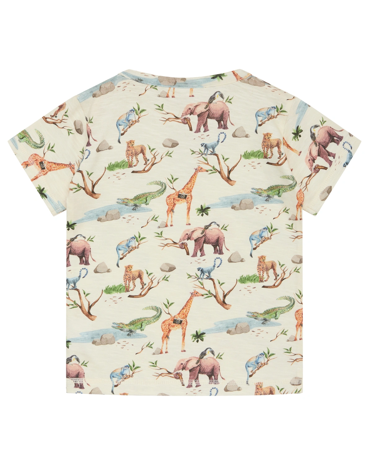 T-Shirt ANKER SAFARI in ivory