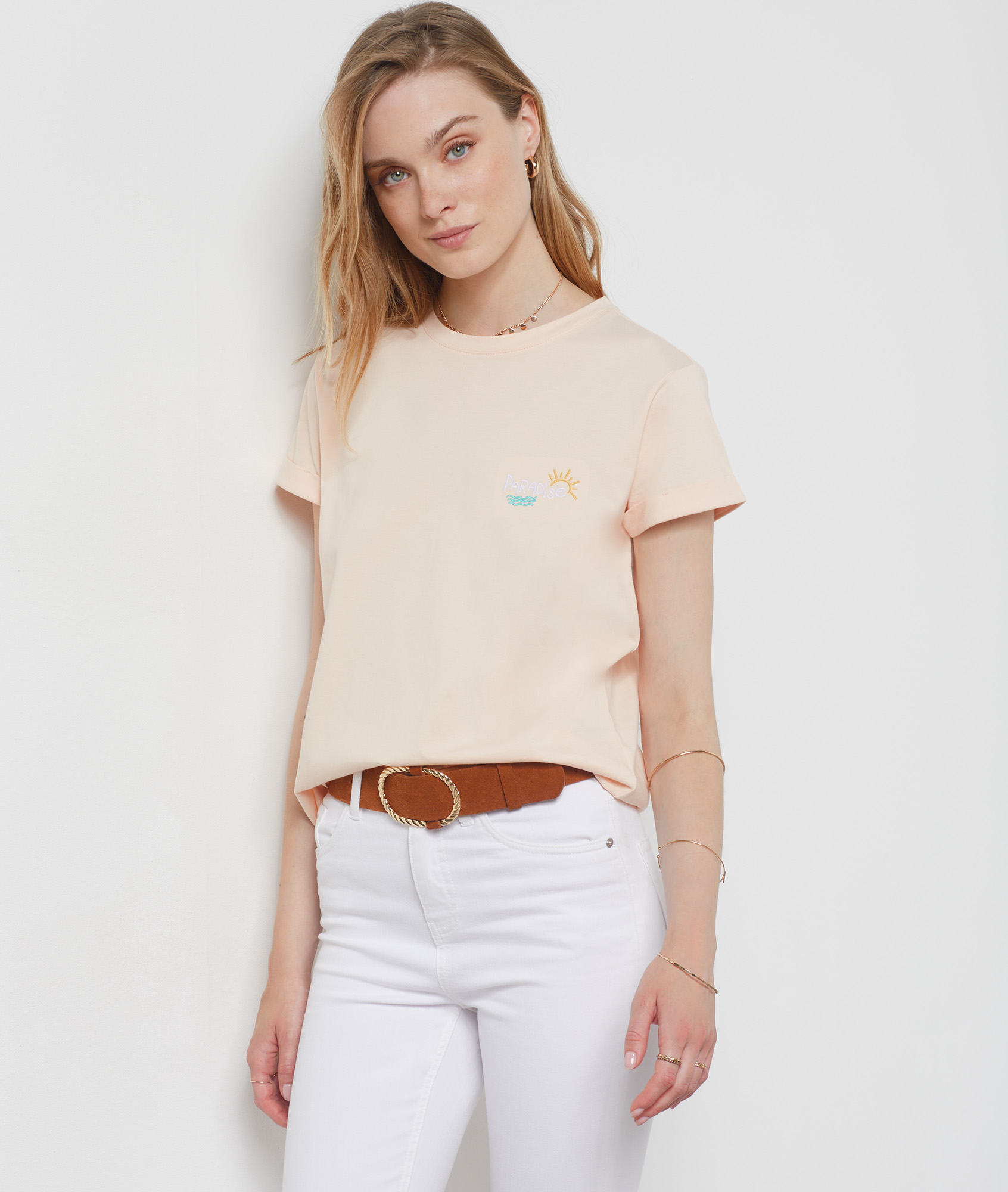 T-shirt manches courtes 100% coton