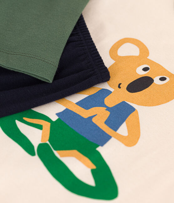 Pyjama uni en coton enfant