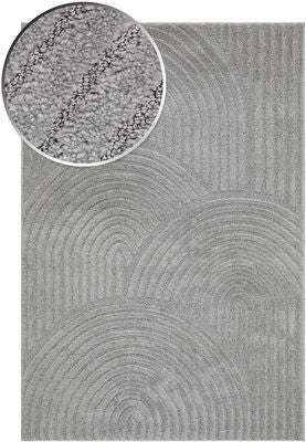 KMCarpets Doria Zen Gulvteppe 120x170, Grå