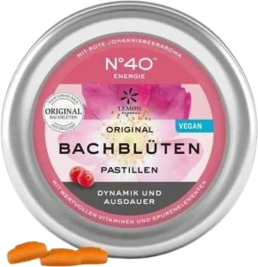BIOLIGO Dr Bach Pastillen Energie, 50g
