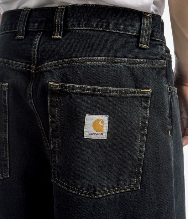 Carhartt WIP Brandon Cotton Smith Jeans (black stone washed)
