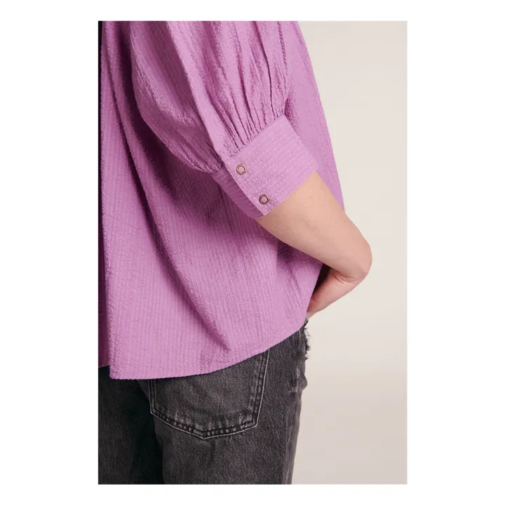 BELLEPIECE Blouse Emilia Rayures Dobby | Parme