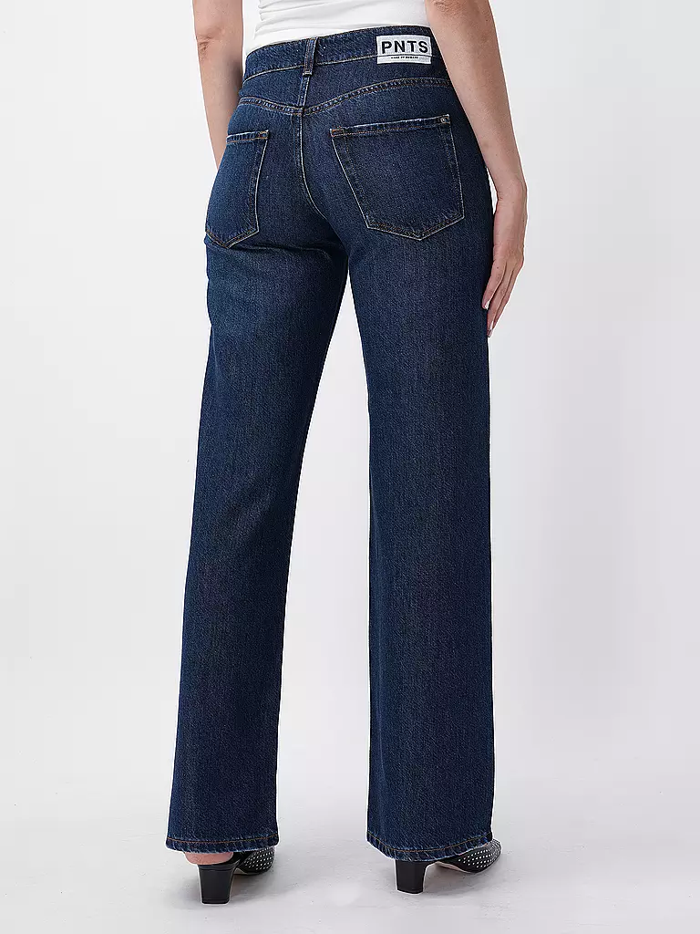 PNTS Jeans Wide Leg THE BAGGY blau