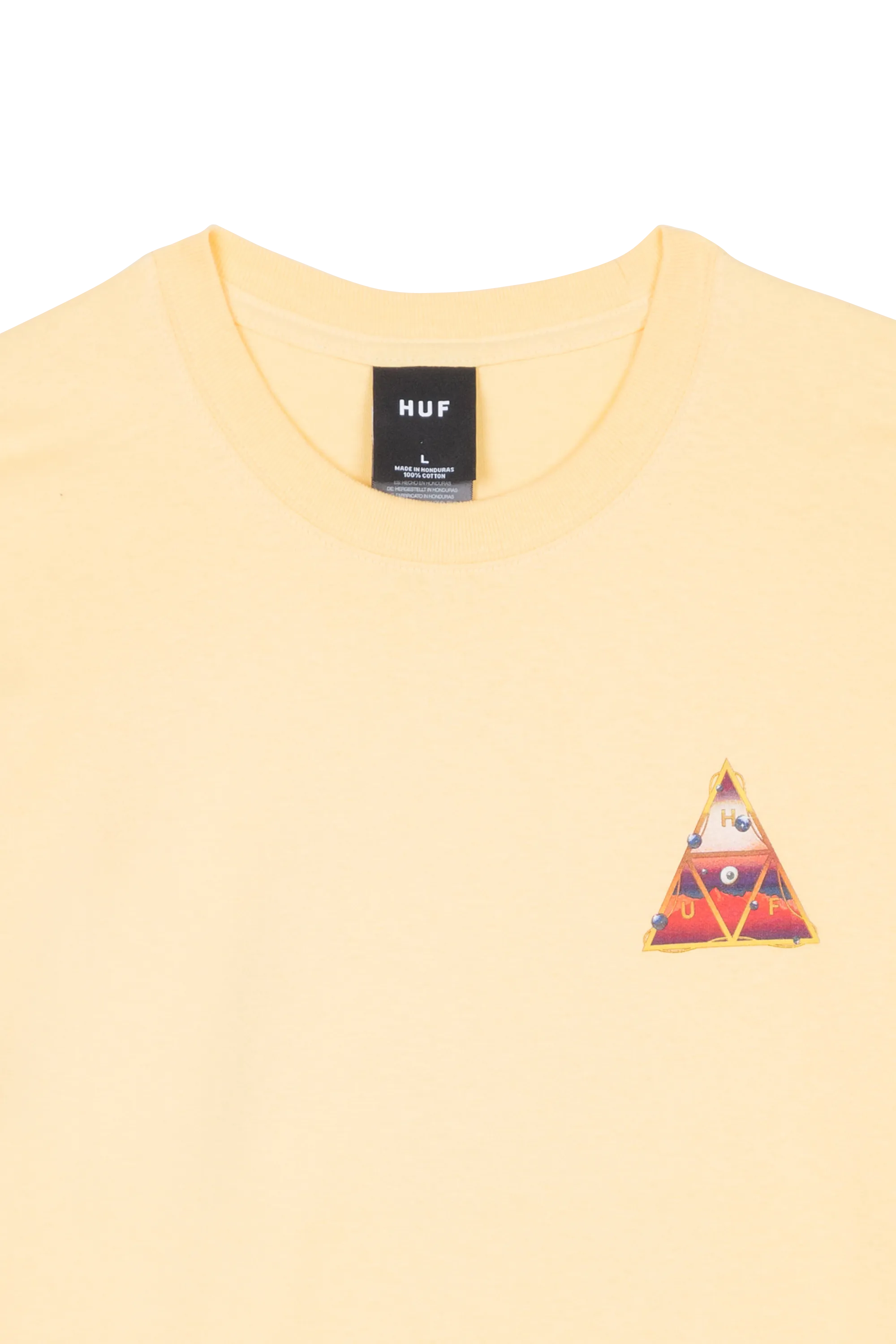 HUF T-shirt ALTERED STATE TT Jaune