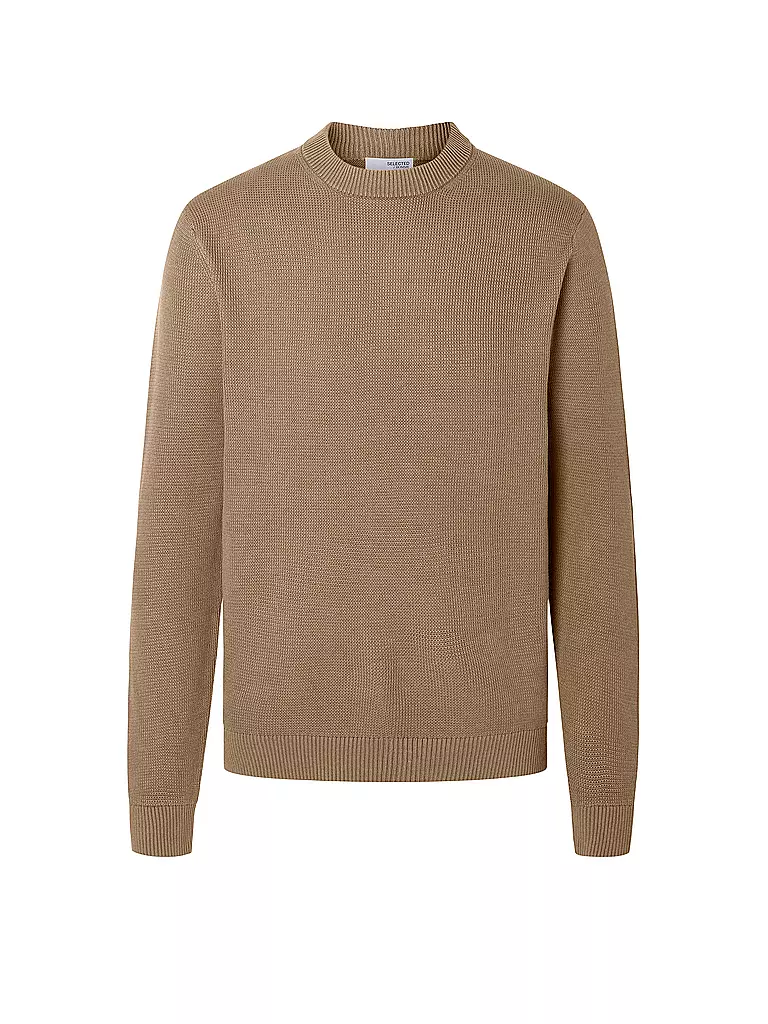 SELECTED Pullover SLHDANE beige