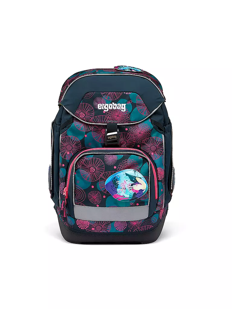 ERGOBAG Schultaschen Set 6-tlg. Pack - KorallBär blau