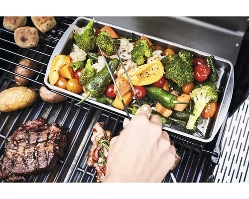 Char-Broil Advantage PRO S 4 gasgrill, gepolijst roestvrij staal, inclusief 4 branders, infraroodbrander, dekselthermometer, krachtige warmtezone